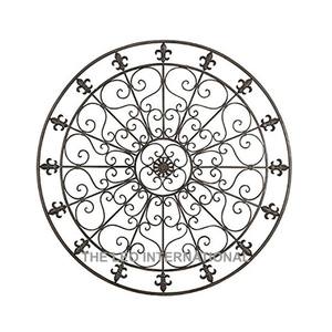 Art mural décoratif fait à la main Sculpture antique et contemporaine et décoration suspendue pour salon maison 30x01x30 pouces - Product Image 2