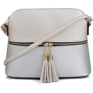 Sac à bandoulière élégant pour femmes Sac à bandoulière en cuir PU grainé doux pour femmes modernes - Product Image 2