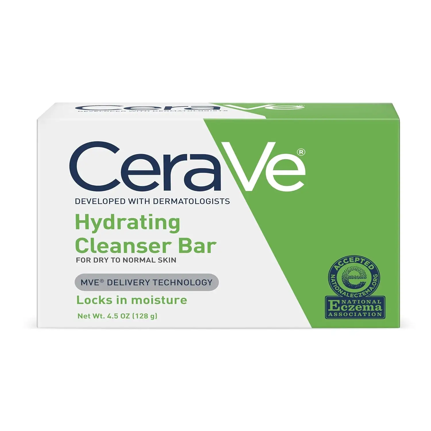 CeraVe Barre nettoyante hydratante-Nettoyant sans savon visage et corps