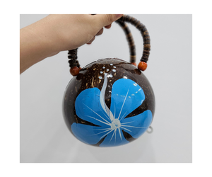 <b>HANDBAGS</b> COCONUT WOMEN FASHION STYLE HANDMADE COCONUT SHELL BAG/ <b>SMALL</b> BAG for LADIES MADE by COCONUT SHELL - Product Image 2