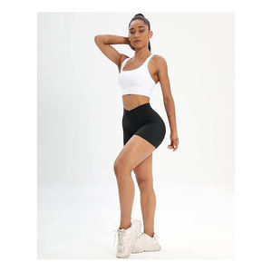 220 grammes de short de yoga pour femmes coupe ajustée meilleure qualité et matériau extensible Short de yoga de qualité supérieure avec poche latérale - Product Image 6