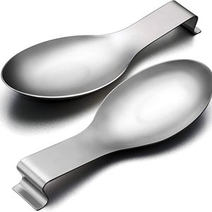Support à cuillère martelé en acier inoxydable, très vendu, pour ustensiles de cuisine, écologique et compatible lave-vaisselle, fabriqué en Inde - Product Image 4