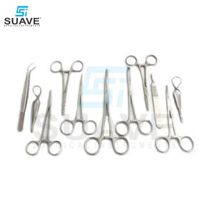 SUAVE SURGICAL INSTRUMENTS Ensemble de chirurgie mineure abdominale chirurgicale médicale avec logo personnalisé à prix de gros - Product Image 4