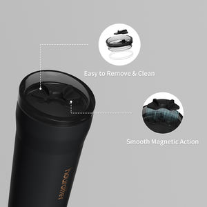 Botella <span class=keywords><strong>de</strong></span> Agua Deportiva Portátil HOUROFFER, Termo <span class=keywords><strong>de</strong></span> Acero Inoxidable Aislado con Asa, Tapa con Botón <span class=keywords><strong>de</strong></span> Presión, para Gimnasio y Actividades al Aire Libre - Product Image 5