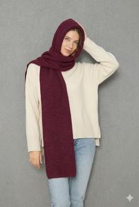 ผ้าพันคอไหมพรมเนื้อนุ่มสำหรับผู้หญิง ให้ความอบอุ่น มีสไตล์ และสวมใส่สบาย ดีไซน์ทันสมัย เหมาะสำหรับฤดูใบไม้ร่วงและฤดูหนาว รับผลิตแบบ ODM OEM - Product Image 5