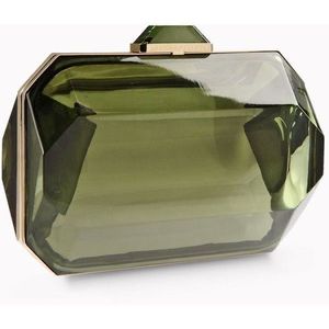 Lujo personalizado resina epoxi con piedra bolso de mano con eslingas fábrica bolsos de noche/señoras bolsos de mano/bolso de mano al por mayor - Product Image 6