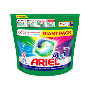 Capsules de lessive écologiques Ariel, 72 unités – Solution de nettoyage durable - Product Image 4