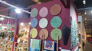 พรมผ้าฝ้ายผ้าป่านสามชั้นสไตล์นอร์ดิกแบบหนาเสื่อปูโต๊ะแบบอเนกประสงค์กันลื่นสำหรับบ้านงานแต่งงานซักได้ - Product Image 5