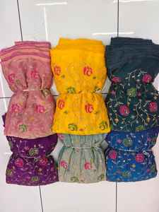 Tissu de mariage haut de gamme non tissé, brodé de sequins jacquard complexes, pour filles et garçons - Product Image 2