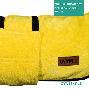 Albornoz de microfibra de lujo para perros, bata de secado rápido fácil de usar para verano y primavera, ropa para mascotas XL de tamaño, estilo Popular - Product Image 3