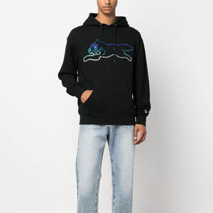 Nouveauté : sweat à capuche pour homme en molleton 100% coton mélangé avec fermeture éclair et poche, style unique, respirant, léger, uni - Product Image 5