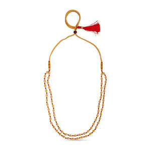 Collier chaîne bohème en agate et perles dorées pour femme, cadeau pour mariage ou fête - Product Image 3