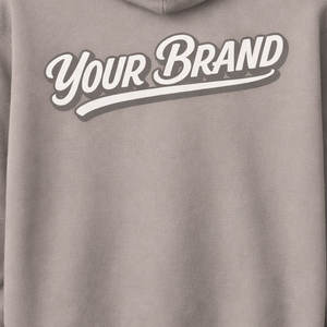 เสื้อฮู้ดดี้ผู้ชายแบบกำหนดเอง ปักโลโก้ ผ้าฟลีซนุ่ม อุ่น สวมใส่สบาย เหมาะสำหรับใส่ลำลองและใช้สำหรับโปรโมชั่น - Product Image 2