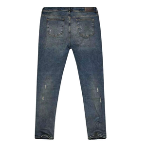 Jeans de Hombre de Alta Calidad, Corte Regular, Azul Clásico, Corte Recto, Cómodos, Elegantes, para Uso Diario, Producción al por Mayor - Product Image 2
