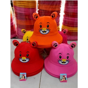 หมวกกีฬาโพลีเอสเตอร์/ ผ้าฝ้ายปรับขนาดได้มีหลายสีผ้ากำมะหยี่ปักลายป้องกันแสงแดดสำหรับผู้ใหญ่เด็ก - Product Image 1