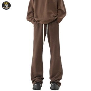 เสื้อวอร์มแนวสตรีทฮิปฮอปของผู้ชายกางเกงออกกำลังกายสีพื้นแบบลำลองมีกระเป๋าผ้าแคนวาสแฟชั่น - Product Image 1