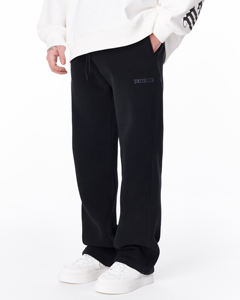 Pantalones de correr de algodón pesado de alta calidad personalizados para hombre OEM 2024, nueva tendencia Premium básica, oferta al por mayor con estampado de hojaldre - Product Image 1