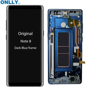 OEM 100% test lcd ekran Samsung not 8, Samsung not 8 ekran sayısallaştırıcı değiştirme için