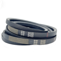 Courroie trapézoïdale classique D187 gainée de caoutchouc pour transmission de puissance, vente en gros d'usine, pour machines industrielles, personnalisation OEM