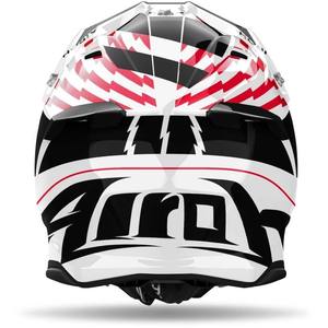 Casque de moto Airoh Twist 3 Thunder Black Graphic Gloss, taille XL, pour motocross-enduro, unisexe. - Product Image 3