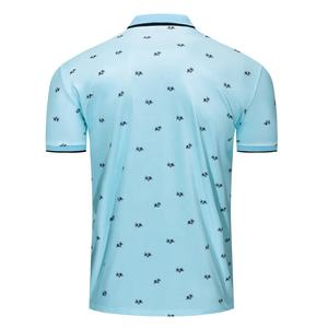 Impresión completa personalizada OEM hombres Polo camisa Cuello clásico contraste Color nueva ropa verano hombres Polo camiseta - Product Image 3