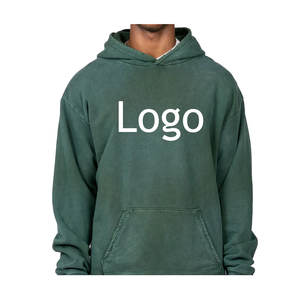 Buy <b>Men</b> High Quality <b>Thick</b> Clothing Oversized <b>Hoodies</b> Custom Logo Cotton Heavyweight Unisex Basics Cotton Blended <b>Hoodies</b> - Product Image 3