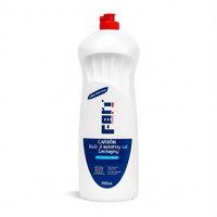 Liquide vaisselle Feri en bouteille plastique avec bouchon à vis pour emballage de produits de nettoyage ménager 1000ml