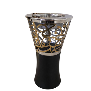 Fantastique Design décoration de la maison porte-encens diffuseur d'aromathérapie qualité supérieure Mini porte-encens en métal doré martelé - Product Image 4