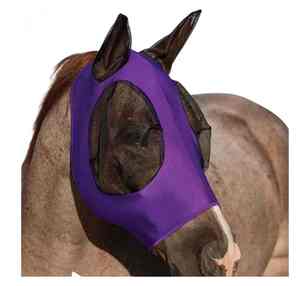 Masque anti-mouches pour l'équitation, respirant, confortable, anti-moustiques, avec logo personnalisé, pour l'été - Product Image 2