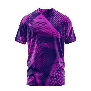 Camisetas Deportivas para Hombre, Cuello Redondo, Manga Corta, 100% Poliéster Transpirable, con Logotipo Personalizado al Mejor Precio, Impresión por Sublimación - Product Image 1