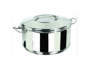 หม้อปรุงอาหารทองแดงและเหล็กดีไซน์ยอดเยี่ยมเครื่องครัวคุณภาพสำหรับเสิร์ฟอาหารเตาแม่เหล็กไฟฟ้าใช้กับจานหม้อร้อนได้ - Product Image 1