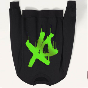 Sweat à capuche personnalisé de haute qualité avec strass pull respirant 100% coton strass à capuche pour hommes - Product Image 3