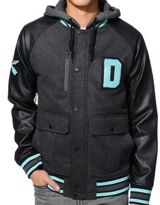 Chaquetas de béisbol con bordado de chenilla de lana de lujo de alta calidad 2024, chaqueta universitaria de calle fina personalizada para invierno - Product Image 4