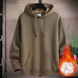 Sweat à capuche avec cordon de serrage pour hommes Pull décontracté Sweatshirts lourds Grands et grands 2025 - Product Image 6