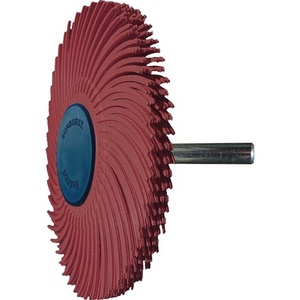TYROLIT Radial <b>Brush</b> Disc Sunburst 76 mm Grit 220 Red 10000 Min- - Product Image 1