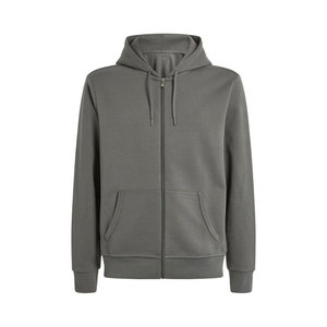 Sudadera con Capucha de Felpa de Algodón de Fábrica, Sólida, de Invierno, Personalizada, para Hombre, Talla Grande, Estampado en Serigrafía, para Usar como Sudadera - Product Image 1
