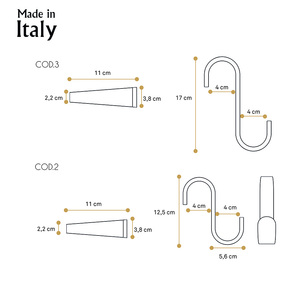 อุปกรณ์ตกแต่งบ้านทำจากวัสดุอะคริลิคใสแบบตะขอเกี่ยวดีไซน์ทันสมัยทนทานประหยัดพื้นที่สำหรับห้องน้ำที่ผลิตในอิตาลี - Product Image 5