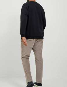 Sweat-shirt à capuche pour homme en gros OEM, 80% coton, 20% polyester, surdimensionné, décontracté, col rond uni, vêtements unisexes pour l'hiver - Product Image 3