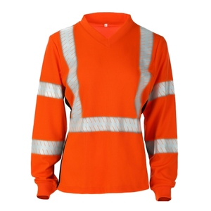 Camisa de Trabajo Reflectante y Resistente al Viento para Hombre, Certificada ANSI/ISEA 107, Ropa de Trabajo de Alta Visibilidad, Transpirable y de Secado Rápido, Venta al Por Mayor - Product Image 4