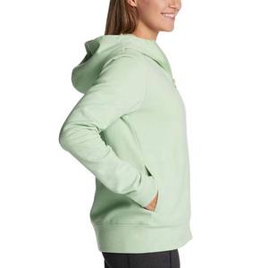 Sudaderas cortas con cuello alto y cremallera para mujer, talla grande, al por mayor, sudadera transpirable, informal, holgada, tipo jersey - Product Image 4