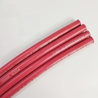 Tuyau en NBR CR PVC résistant aux hautes températures rouge de 2,5 pouces (25 mm) 20 bars pour camions de pompiers