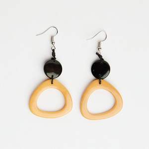 เครื่องประดับธรรมชาติควายธรรมชาติโบราณต่างหูเขาควายสำหรับผู้หญิงเครื่องประดับที่ขายดีที่สุดต่างหูฮอร์นดีไซน์ทันสมัยสำหรับ - Product Image 6