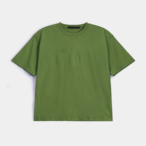 Logo personnalisé imprimé T-shirt surdimensionné pour hommes de grande taille coupe ample T-shirt grand et décontracté en coton de haute qualité à la mode - Product Image 6