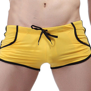 Best-seller Short décontracté pour homme 100% coton séchage rapide respirant taille moyenne motif solide personnalisable Logo Design prix - Product Image 6