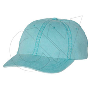 หมวกเบสบอลสไตล์สปอร์ต6พาเนลสำหรับผู้ชาย, หมวกแก๊ปผ้าคอตตอน100% ปรับได้ราคาดีที่สุด - Product Image 1