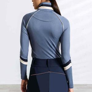 Camisas de Manga Larga para Montar a Caballo, Diseño Liso y Moderno para Mujer, Hechas a Medida con los Mejores Servicios OEM, Conjuntos y Accesorios Ecuestres - Product Image 2