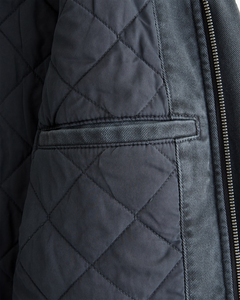 แจ็คเก็ตบอมเบอร์มีซิปด้านหน้าผ้าฝ้ายทอลายทแยงระบายอากาศเป็นมิตรกับสิ่งแวดล้อมสไตล์สตรีทสูงสำหรับฤดูหนาวดีไซน์ล่าสุดออกแบบได้ตามต้องการ - Product Image 4