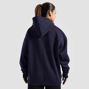 GA-I Essence Navy Oversized Hoodie with Breathable Hood for Autumn Season - Product Image 2