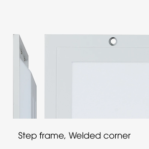 โคมไฟเชิงพาณิชย์ความสว่างสูงโคมไฟแผงไฟ LED แบนแบบแขวนแบบฝังสี่เหลี่ยมรับรอง CE - Product Image 6