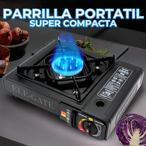 Fornello da Campeggio Portatile a Gas Butano Leggero per BBQ Manuale, Picnic e Viaggi - Calore e Comodità per Avventure all'Aperto - Product Image 4